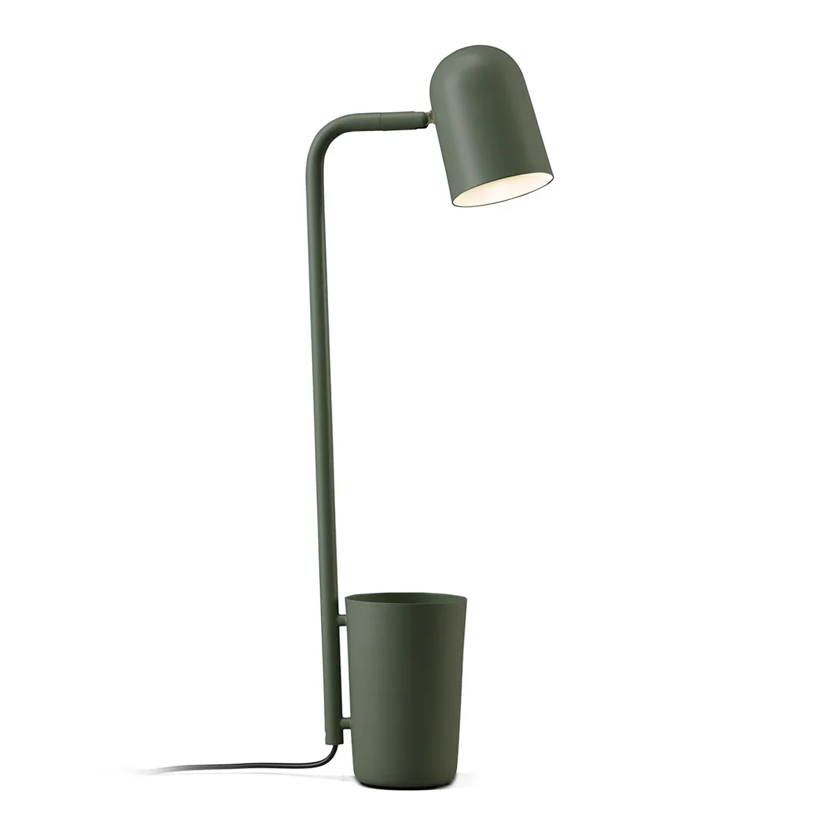 Northern Buddy bordslampa i mörkgrön pulverlackad stål