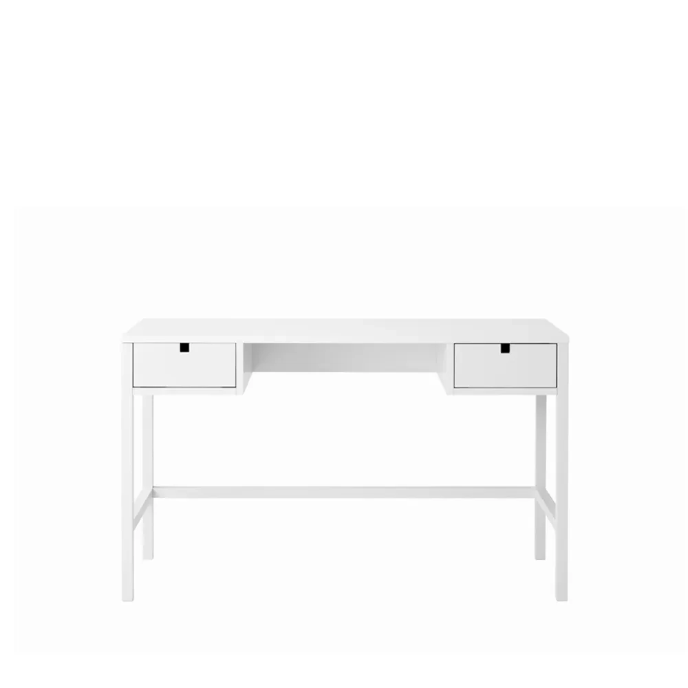 1898 Square skrivbord i vitt