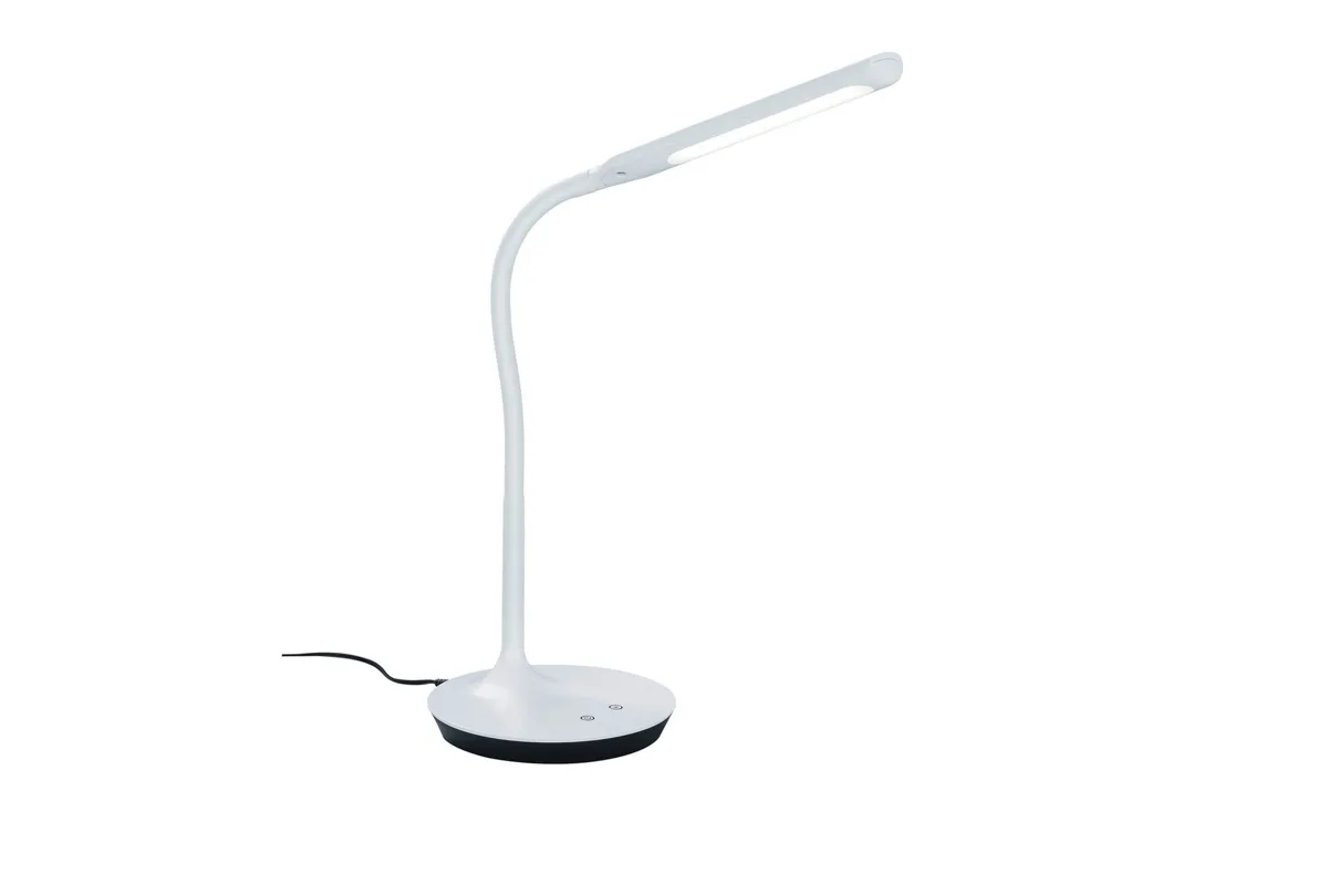 Polo LED bordslampa i matt vitt
