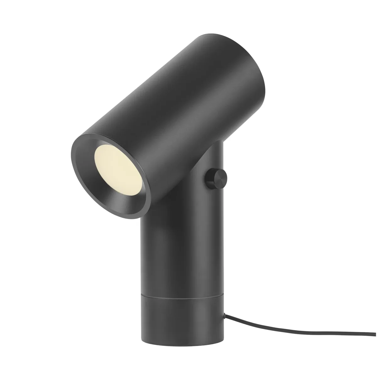 Muuto Beam bordslampa 45,4 cm i svart anodiserad aluminium