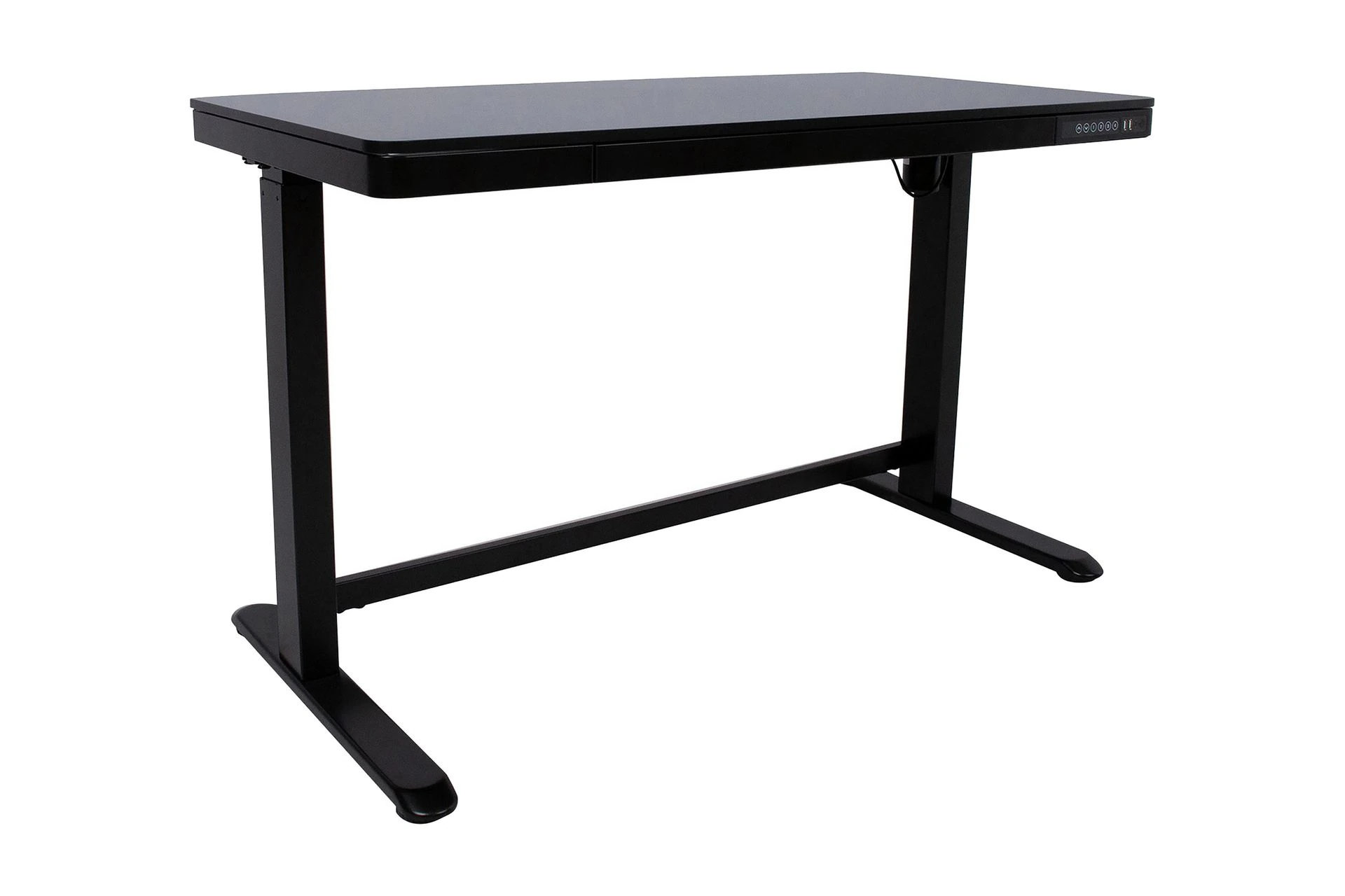 Ergosum höj- och sänkbart skrivbord 120 cm i svart