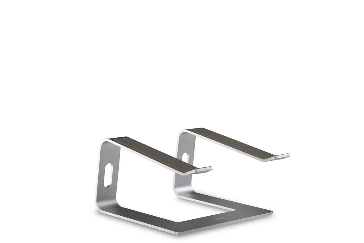 Desire2 Supreme Pro laptopställ i silverfärgad aluminium