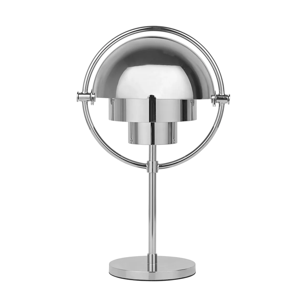 GUBI Multi-Lite portabel bordslampa i krom