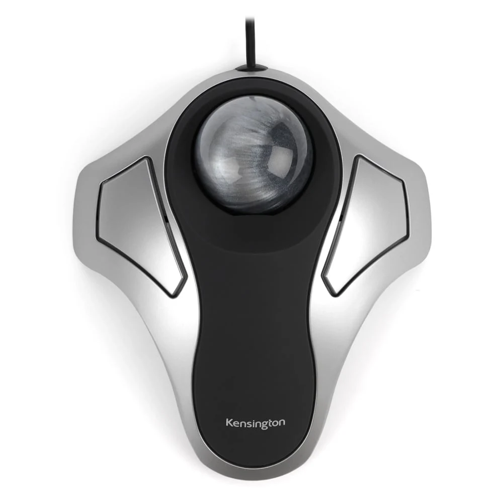 Kensington Orbit trackball i svart med stor rullkula