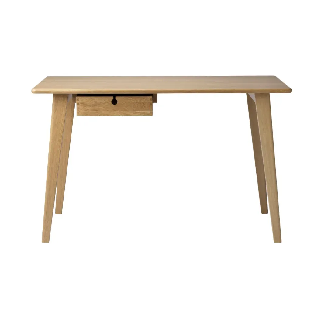 FDB Møbler C67 Butler skrivbord i naturlackad ek, 60 × 120 cm