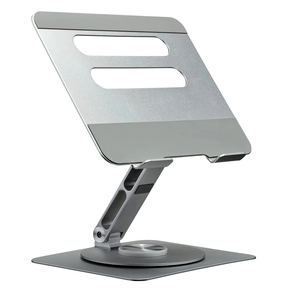 Plexgear roterbart laptopställ i aluminium