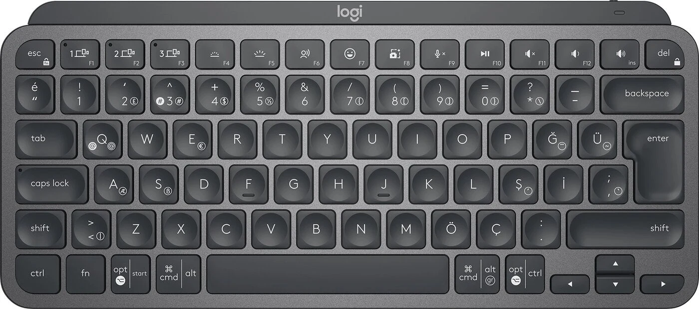 Logitech MX Keys Mini kompakt tangentbord i grafit